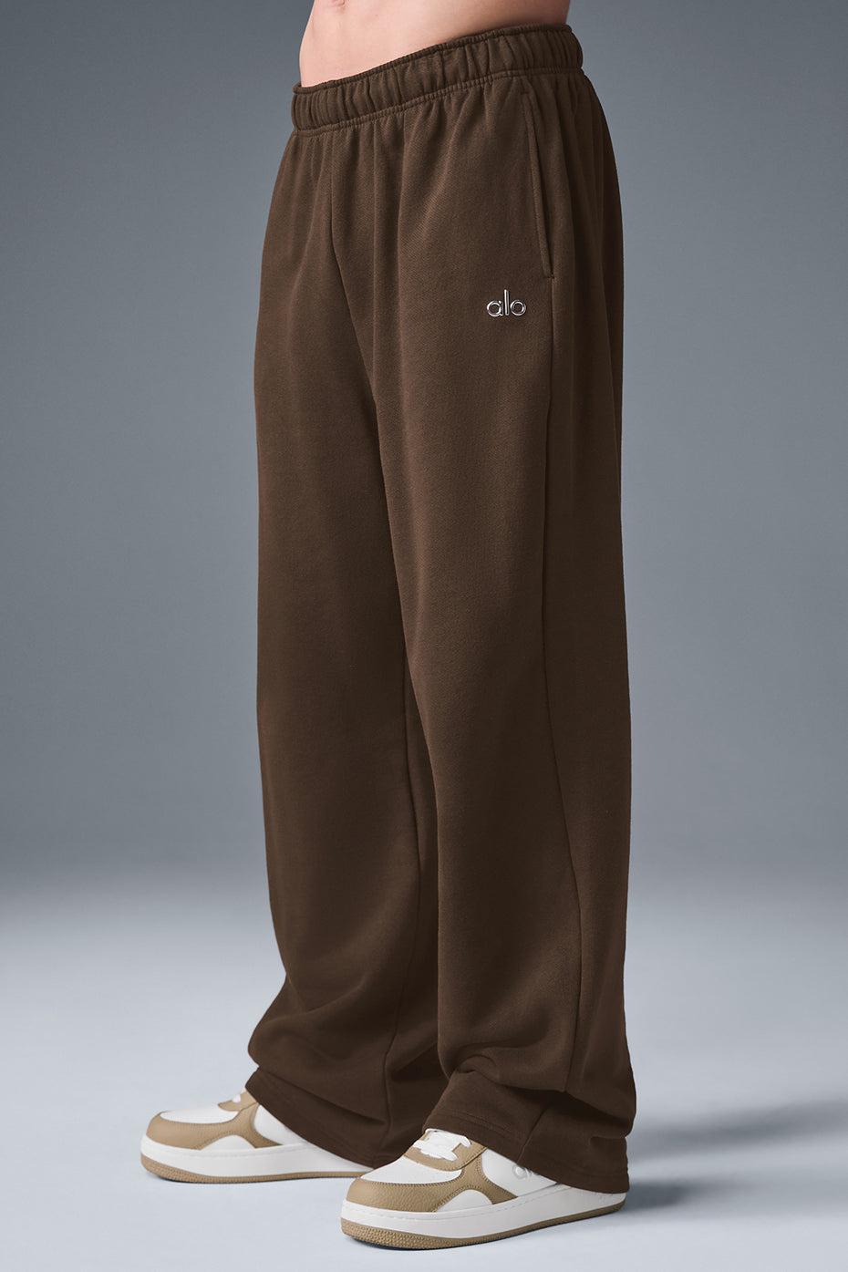 Accolade Straight Leg Sweatpant - Espresso Product Image