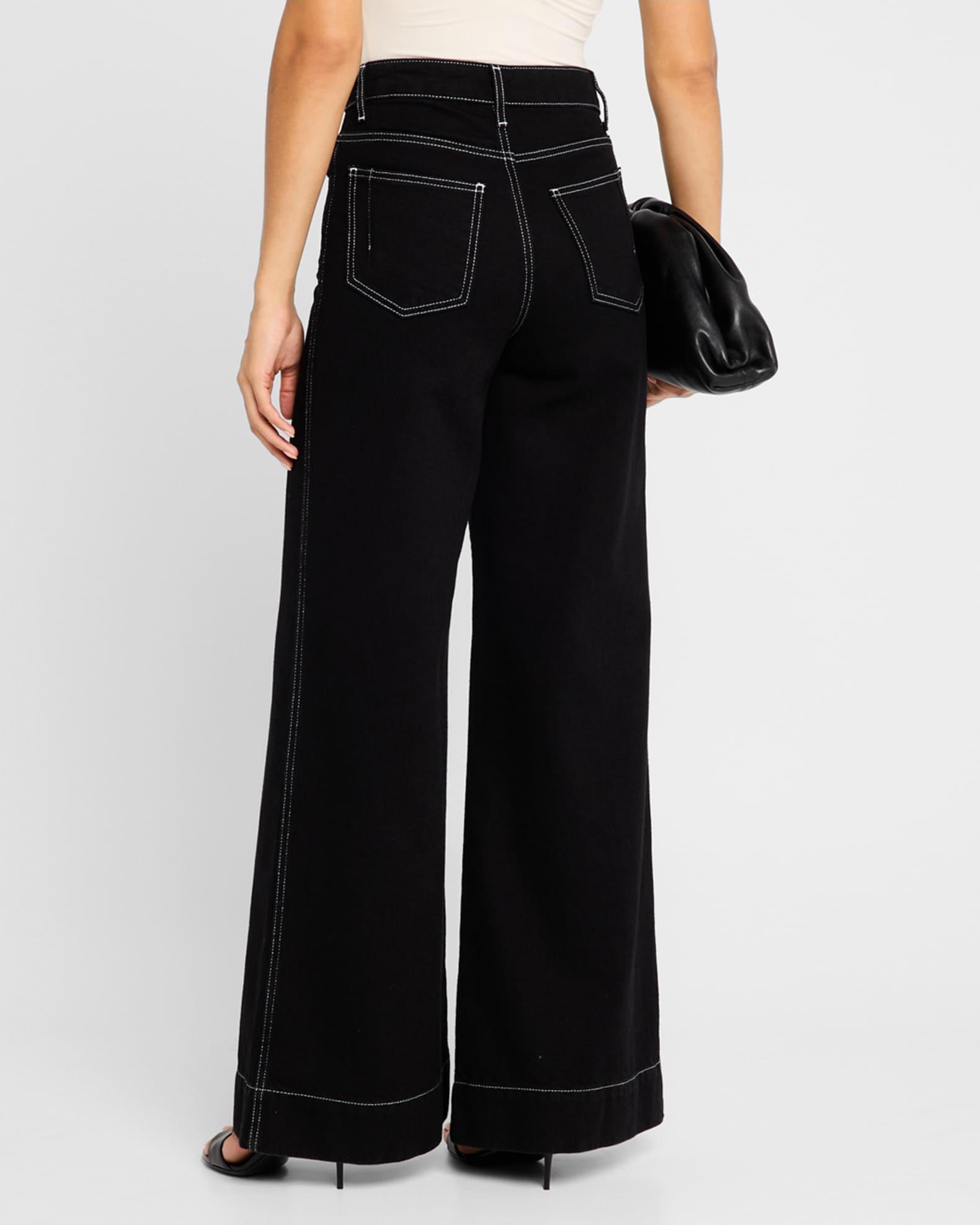 Coralie High Rise Wide-Leg Jeans Product Image