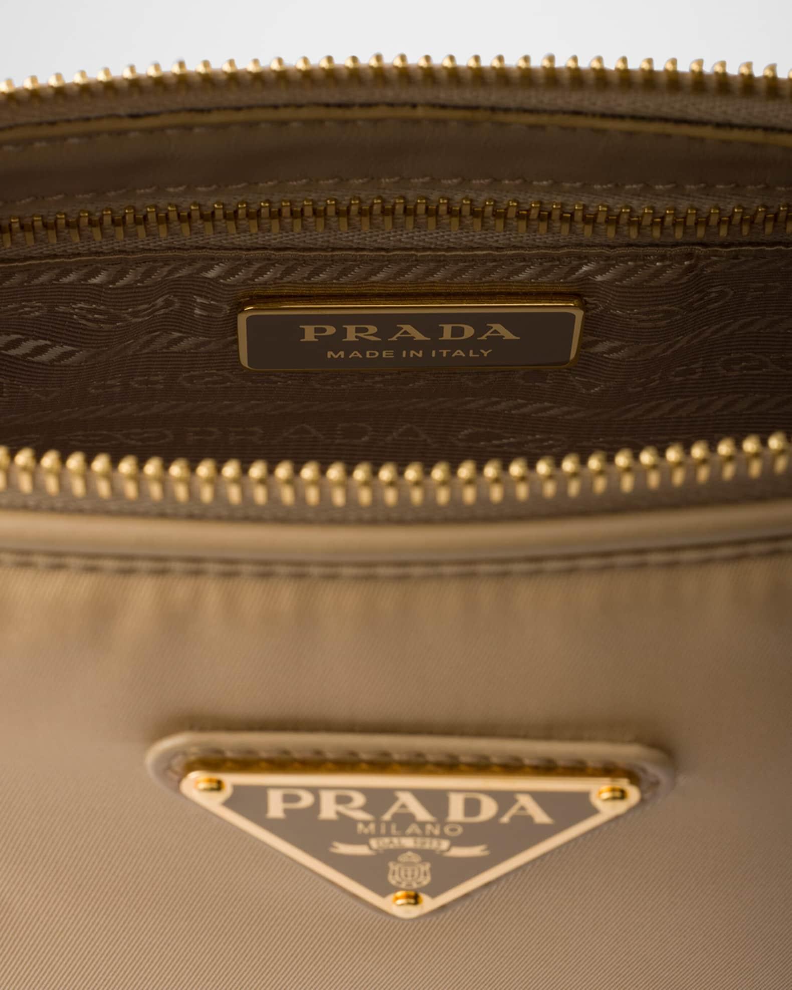 Small Re-Nylon & Leather Shoulder Bag Product Image