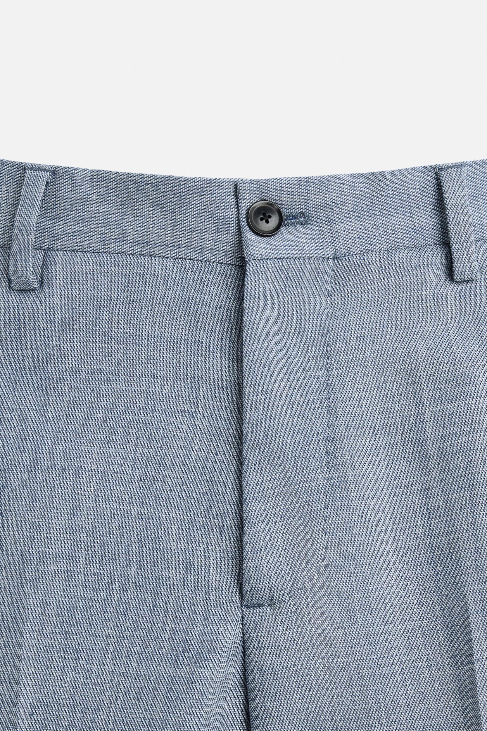 TEXTURED SUIT PANTS Product Image