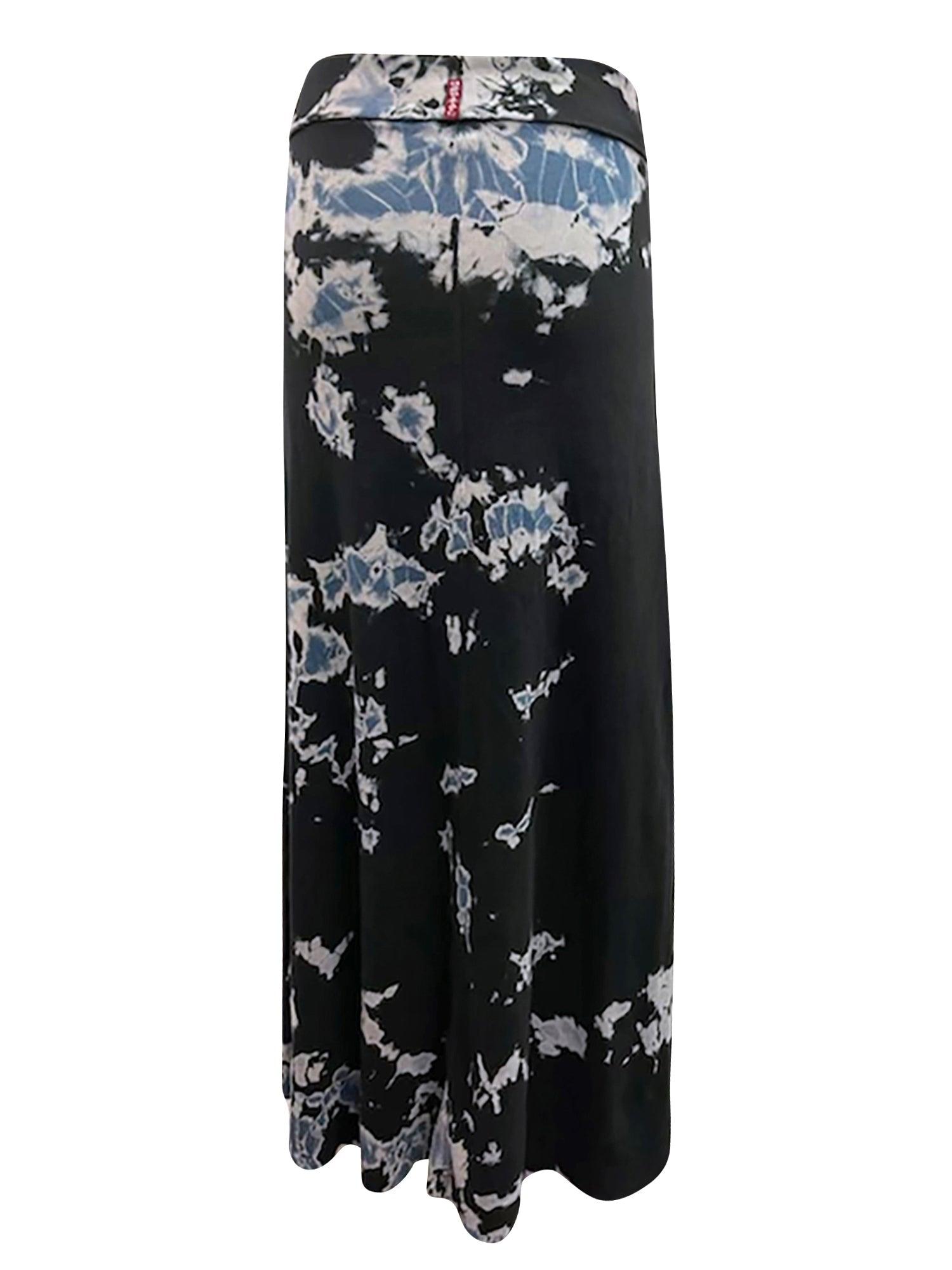 Hard Tail Ribbed Rolldown Sweep Skirt CS-103 Product Image