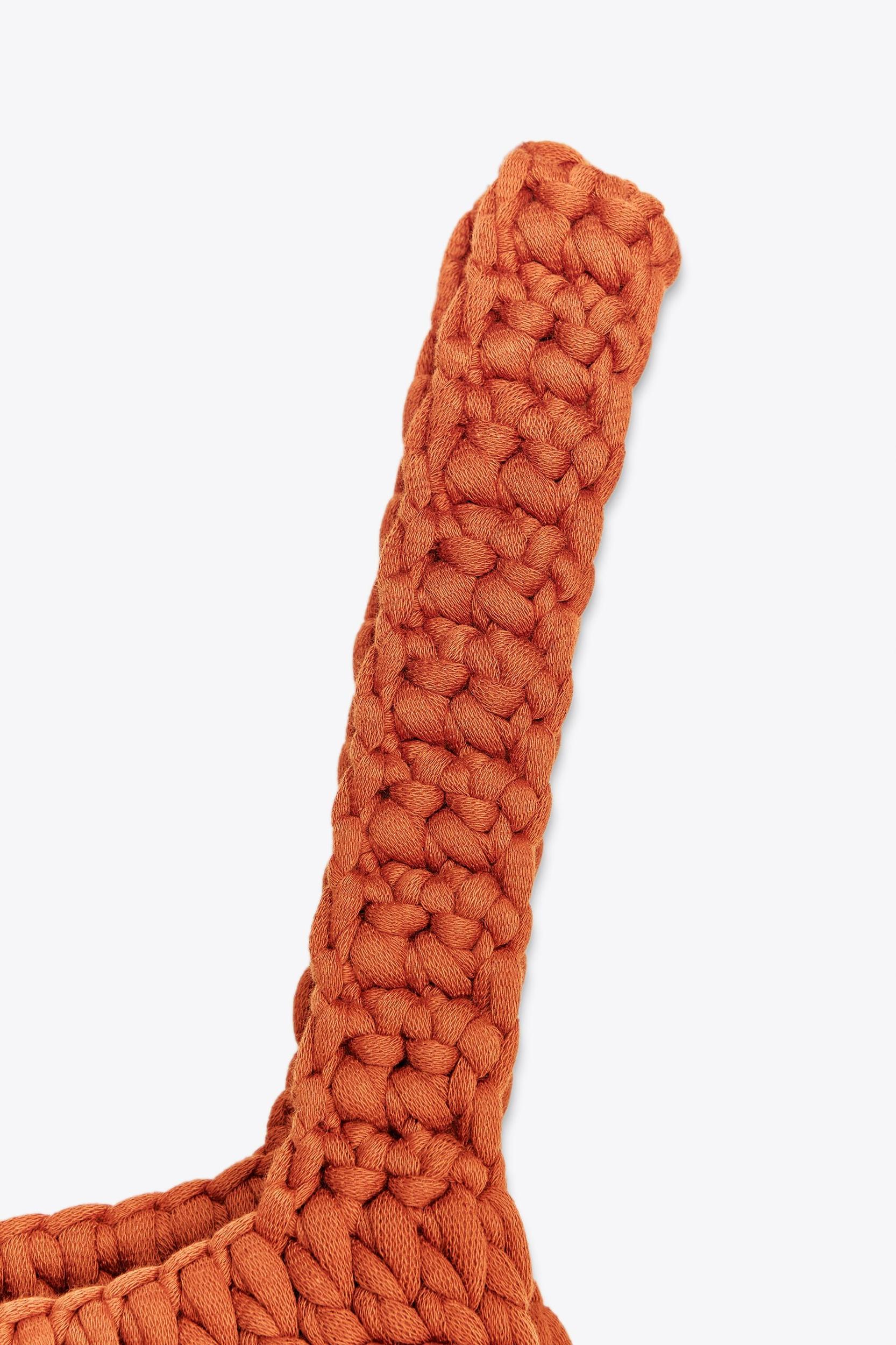 CROCHET KNIT TOP Product Image