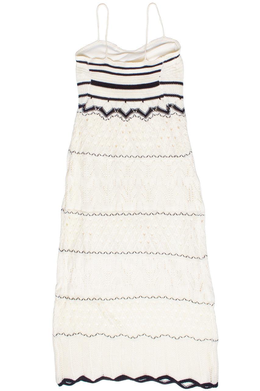 Open Knit Midi Dress Product Image