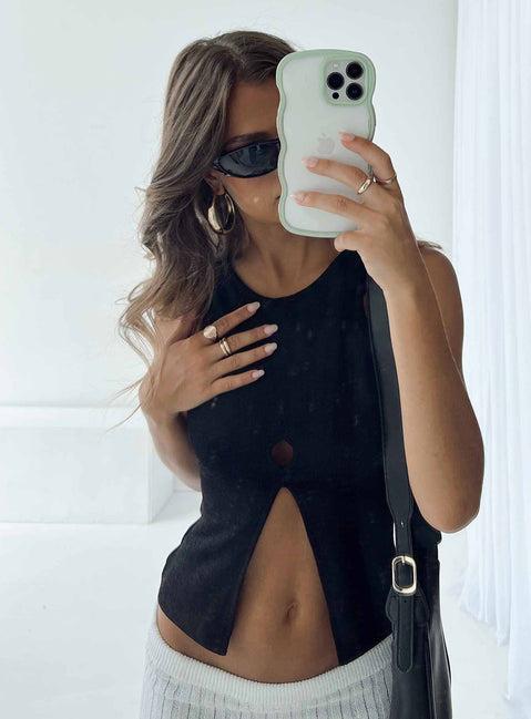 Lantau Tank Top Black Product Image