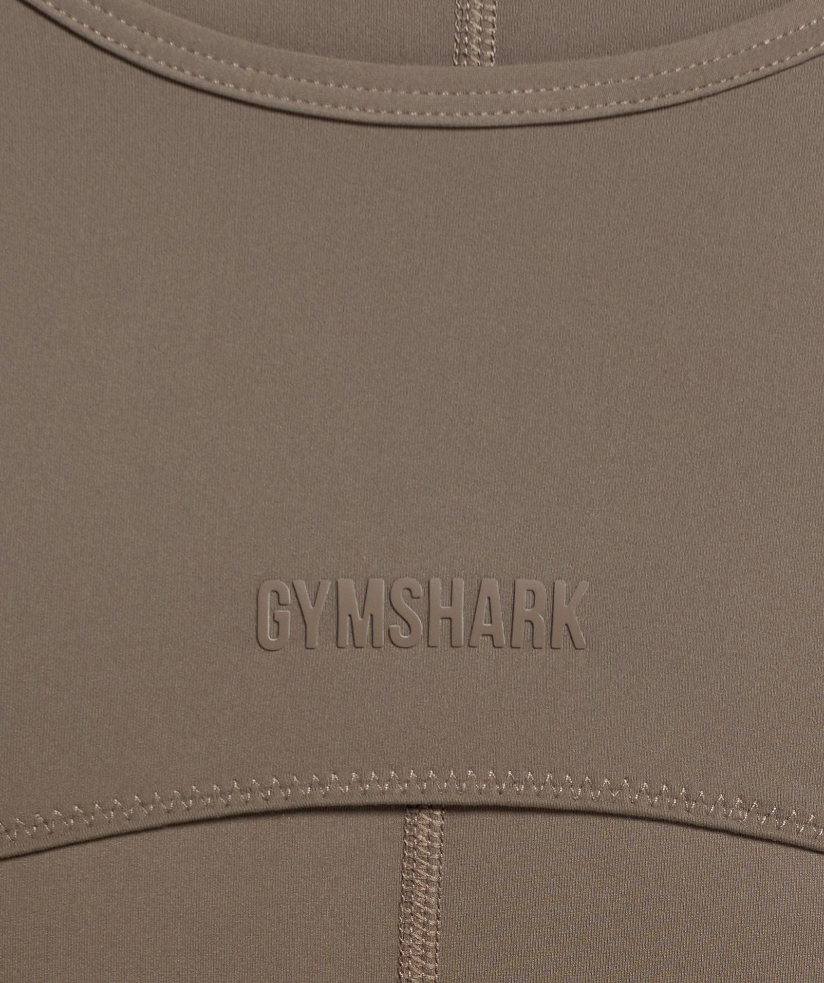 Gymshark Rest Day Buttery Soft Long Sleeve Top - Camo Brown Female Product Image