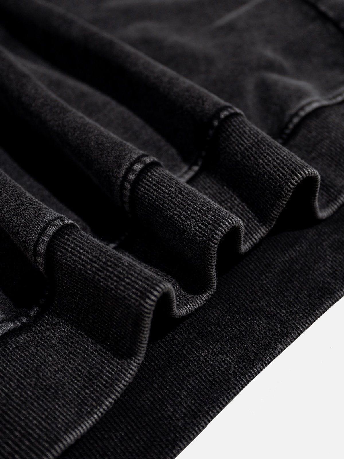 Aelfric Eden Abstract Shadow Graphic Washed Hoodie Product Image