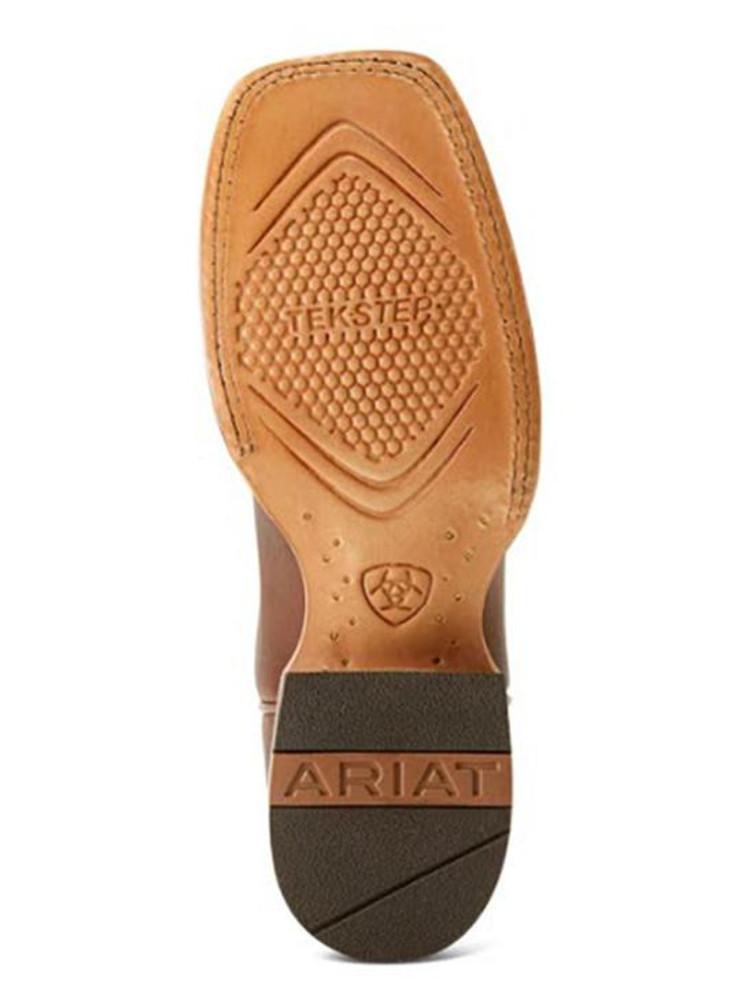 SALE Ariat® Ladies' Frontier Tilly Brown/Metallic Blue Square Toe Boots Product Image