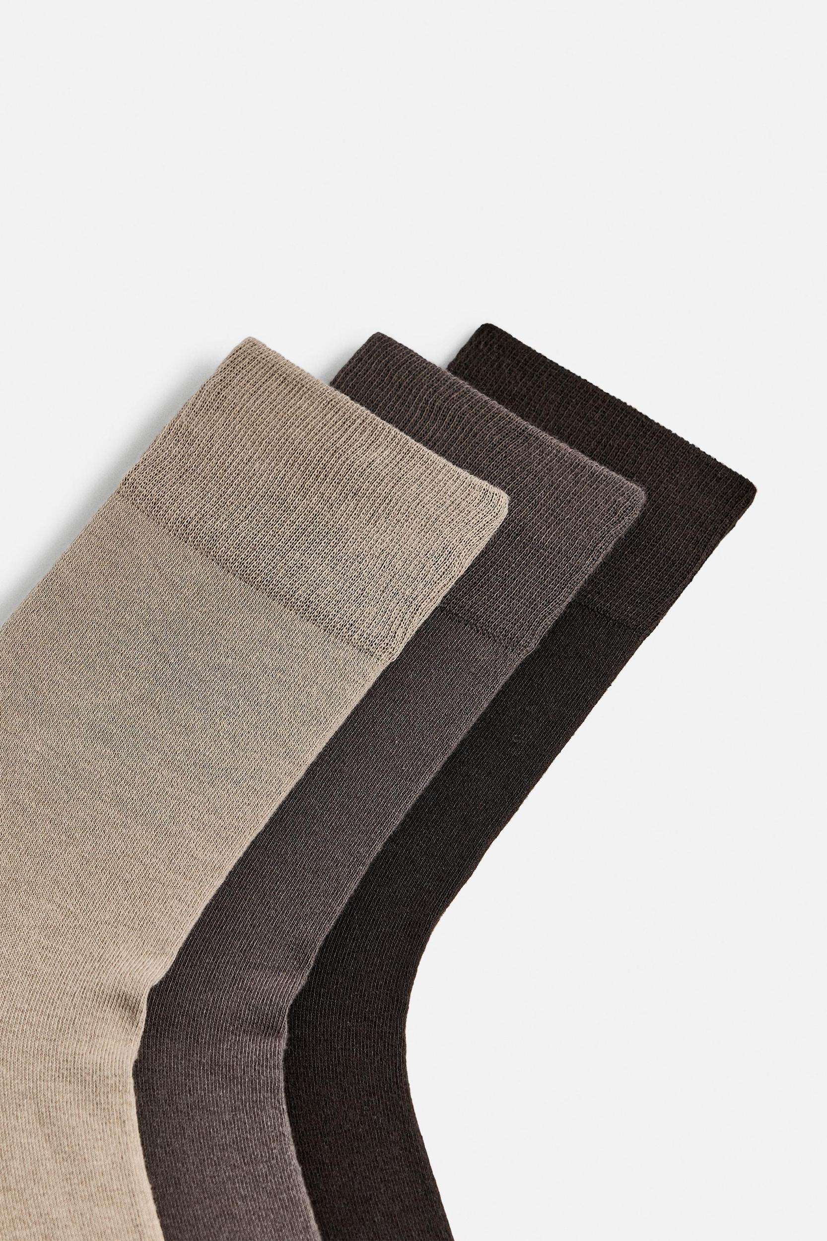 3-PACK OF TEXTURED SOCKS Product Image