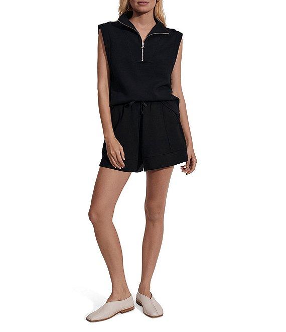 Varley Atrium Coordinating Double Soft High Rise Drawstring Tie Waist Pull-On Shorts Product Image