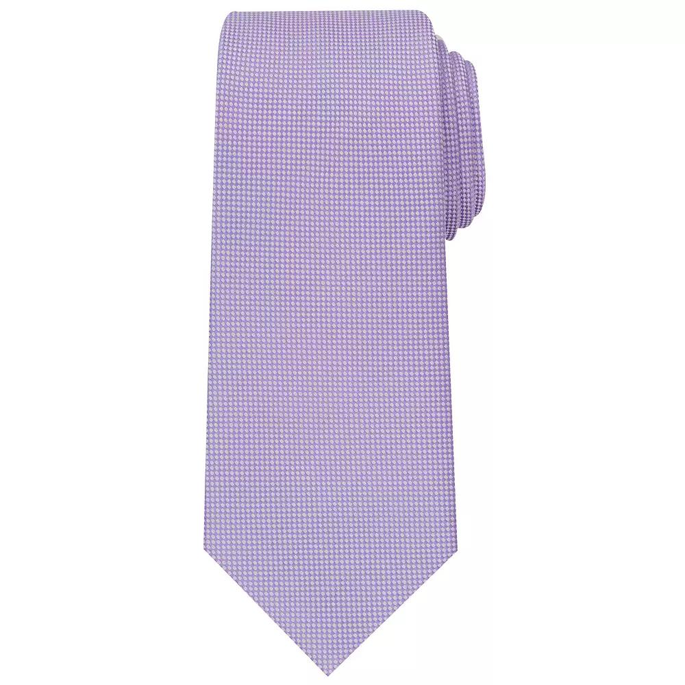Men's Bespoke Solid Tie, Purple Oxford Product Image