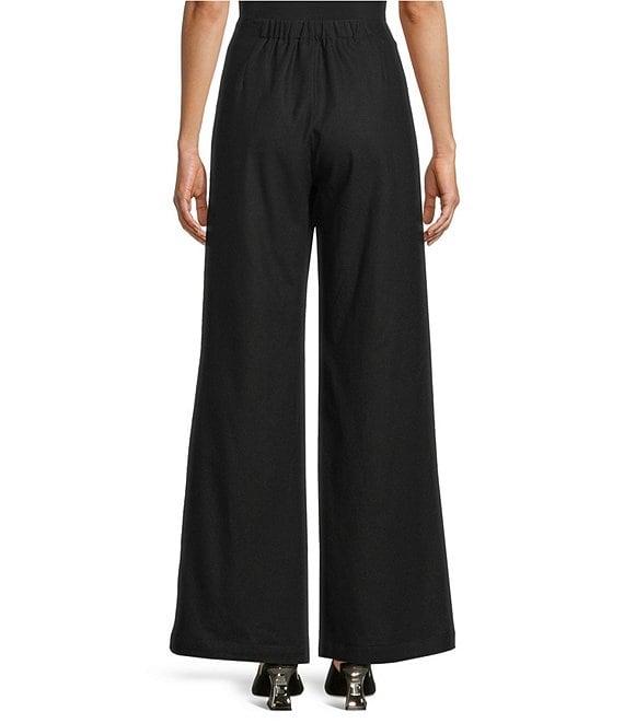 GB Linen Blend Wide Leg Pants Product Image