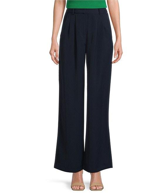 French Connection Harry Suiting High Waisted Coordinating Wide Leg Pants Product Image