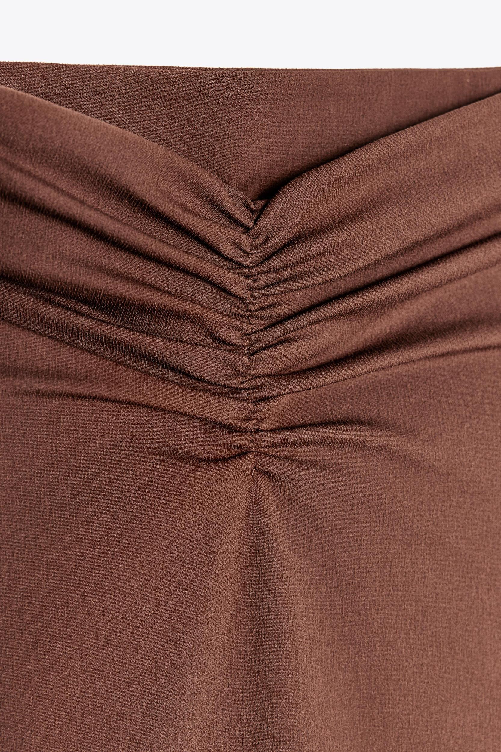 GATHERED MINI SKIRT Product Image