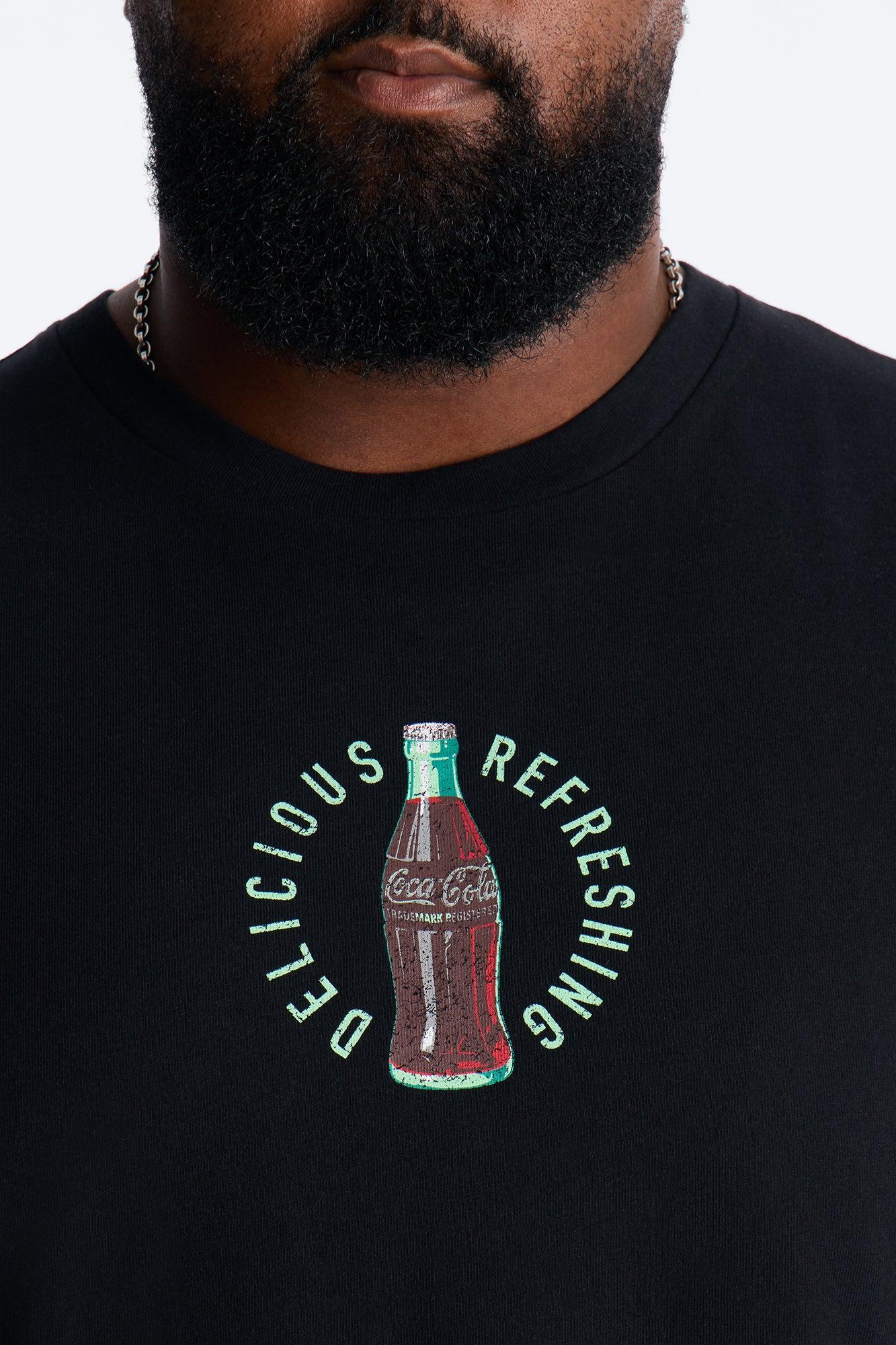Coca Cola Sold Here Heavy Weight Muscle Tee - Black Male Product Image