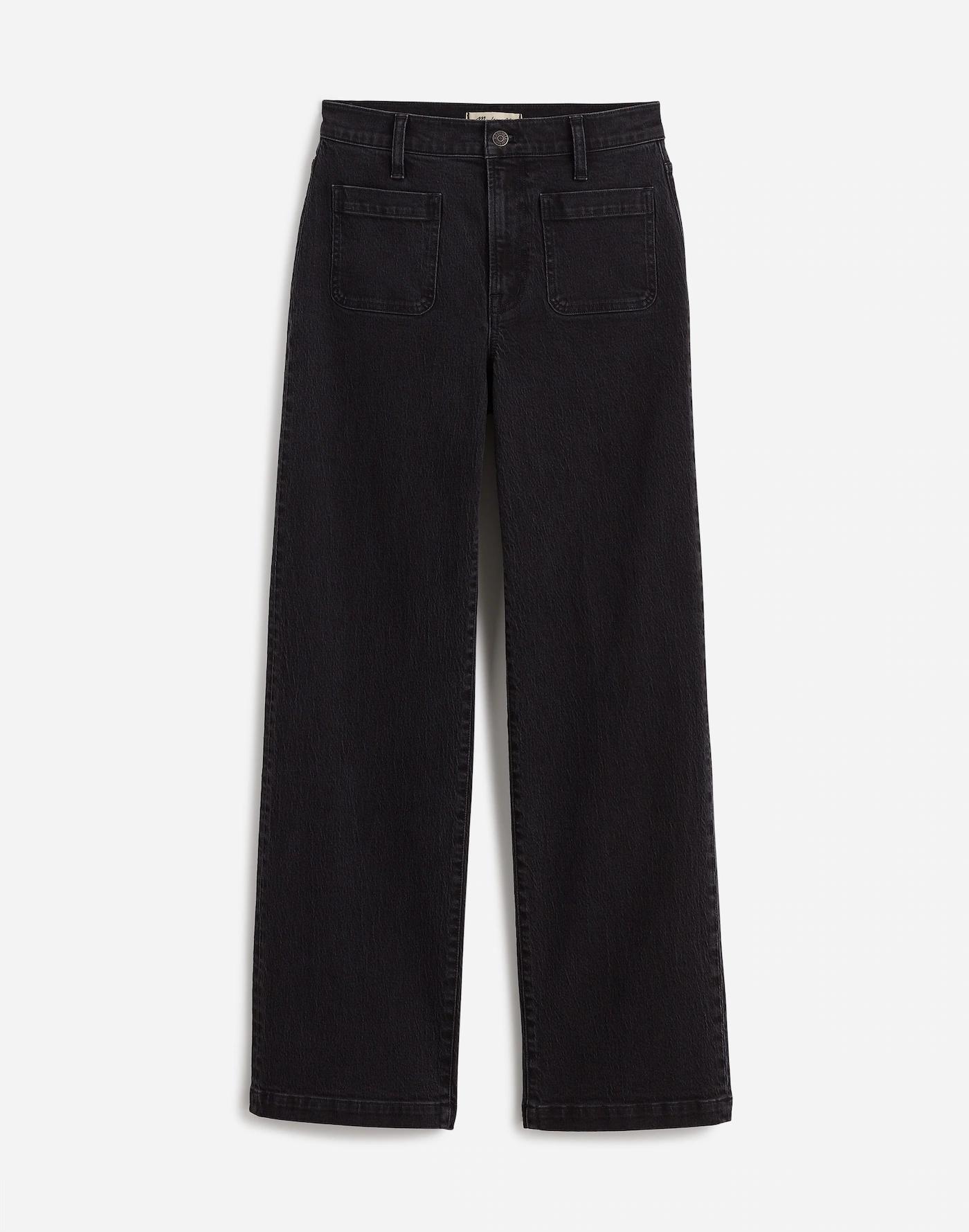 The Emmett Wide-Leg Full Length Jean: Patch Pocket Edition Product Image