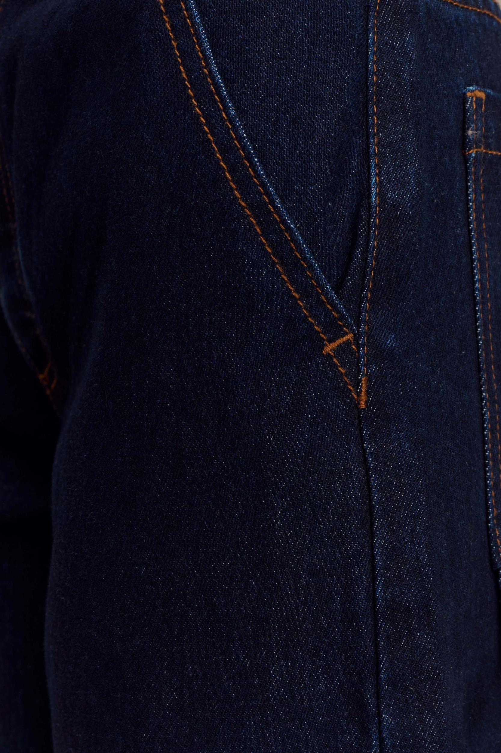 Renata Barrel Denim Jeans - Indigo Blue Product Image