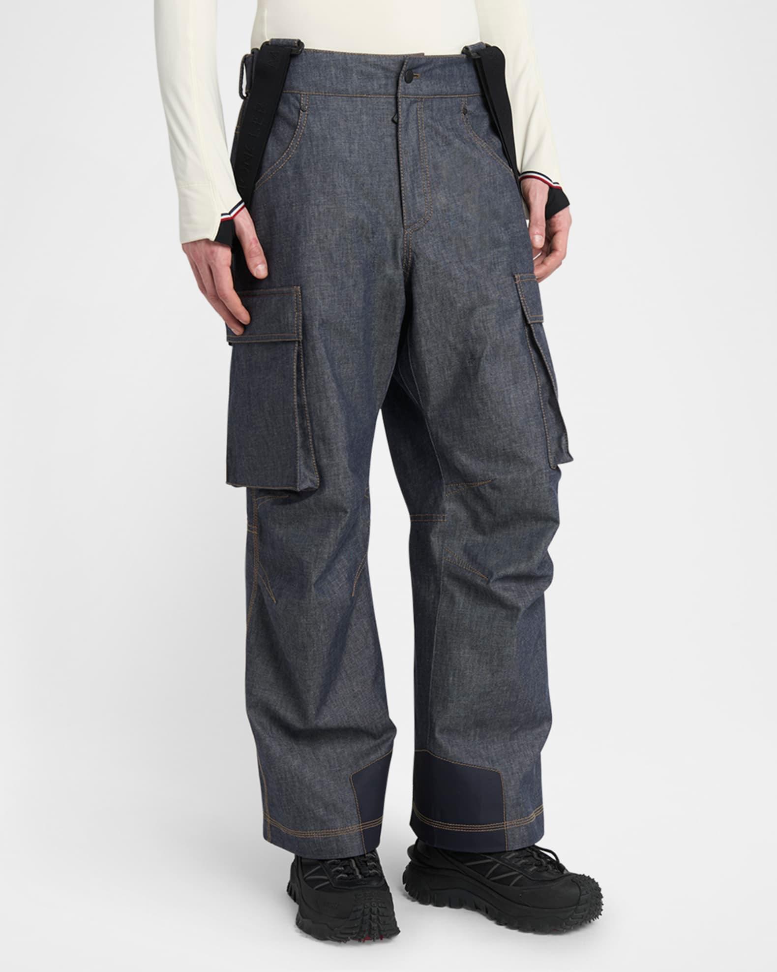 Men's Tech Denim Ski Pants Product Image