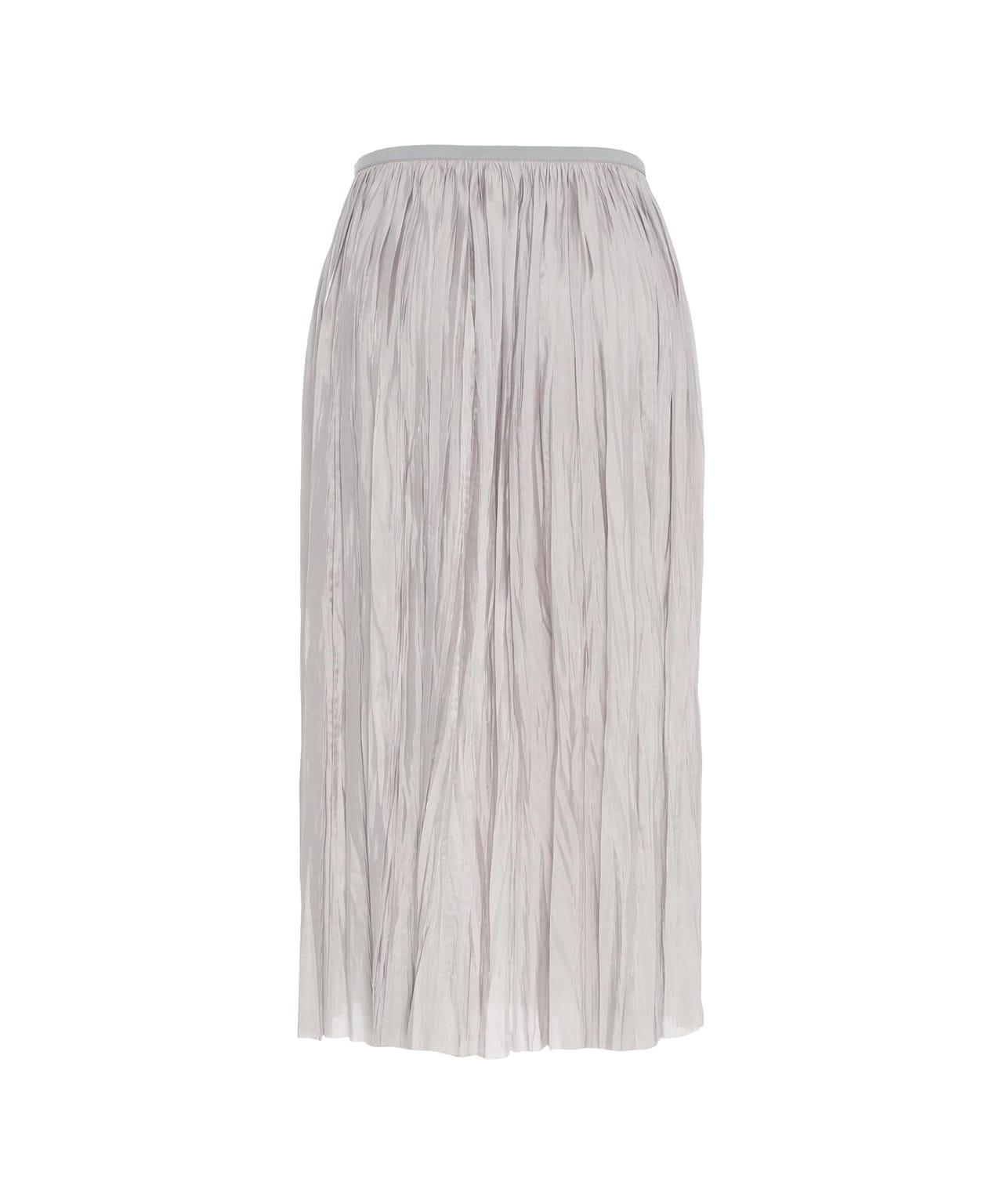 Midi pleated skirt Product Image