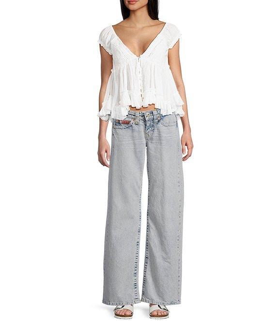 BDG Urban Outfitters Woven Skyle Blouse Product Image