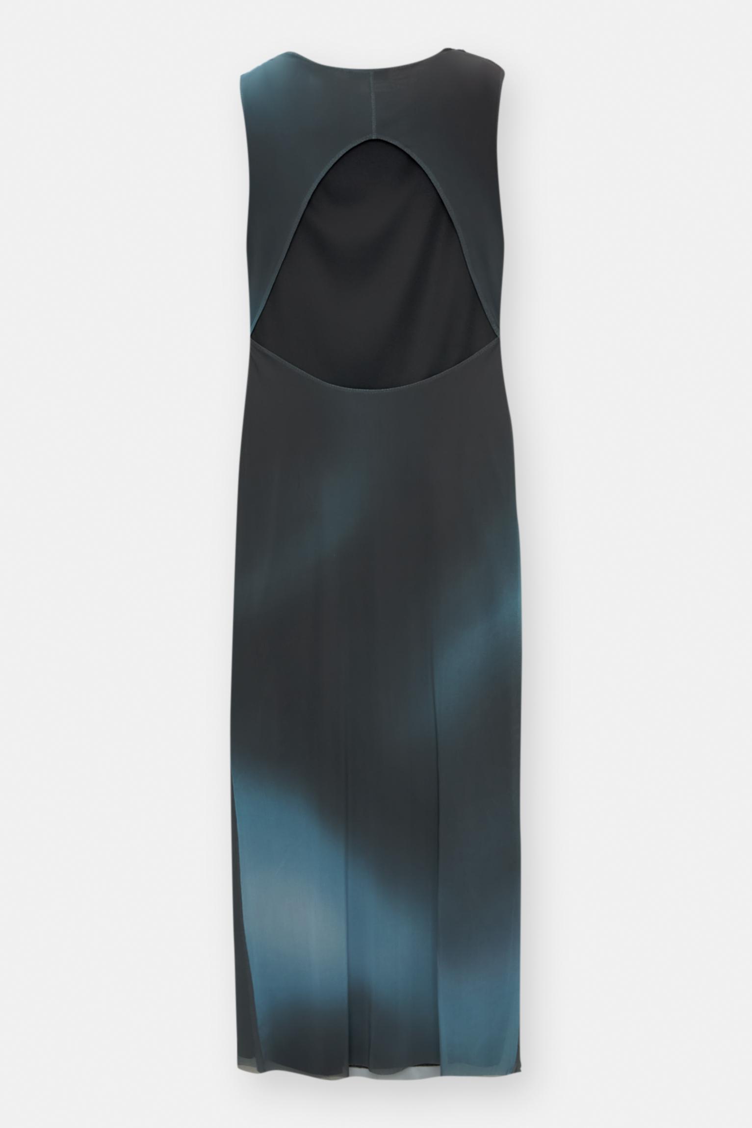 Floral tulle midi dress Product Image