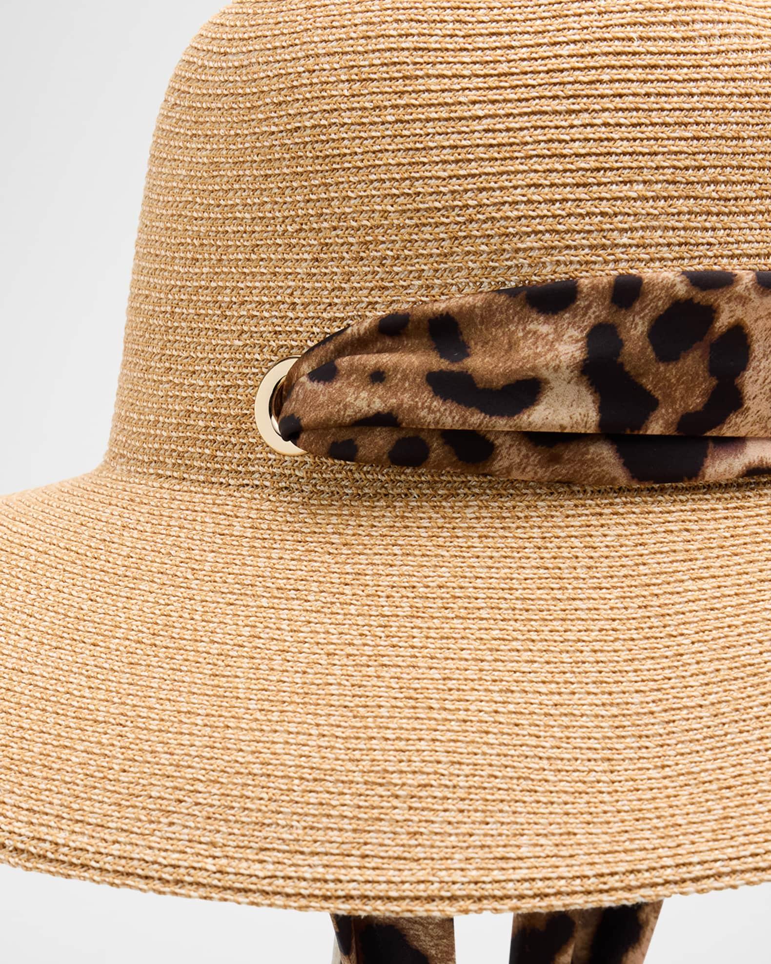 Cassidy Paper Hat W/ Scarf Product Image