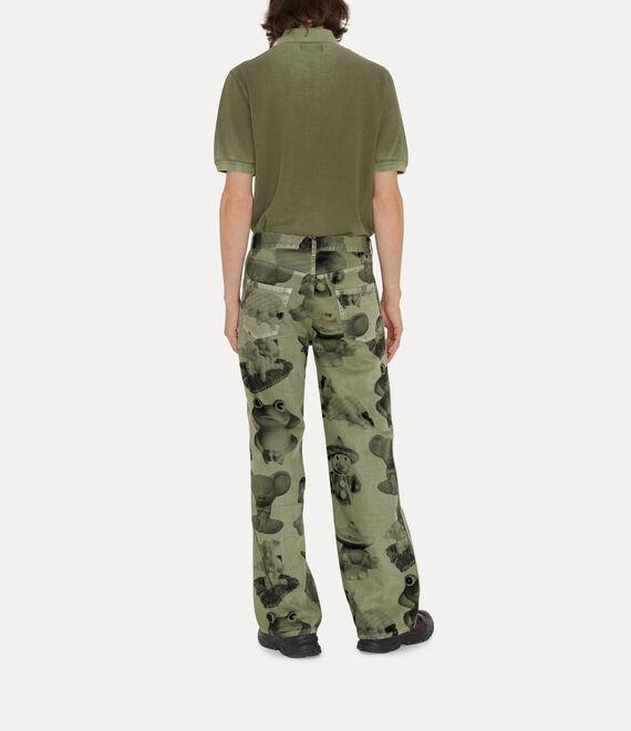 Ripped Polo Shirt Product Image