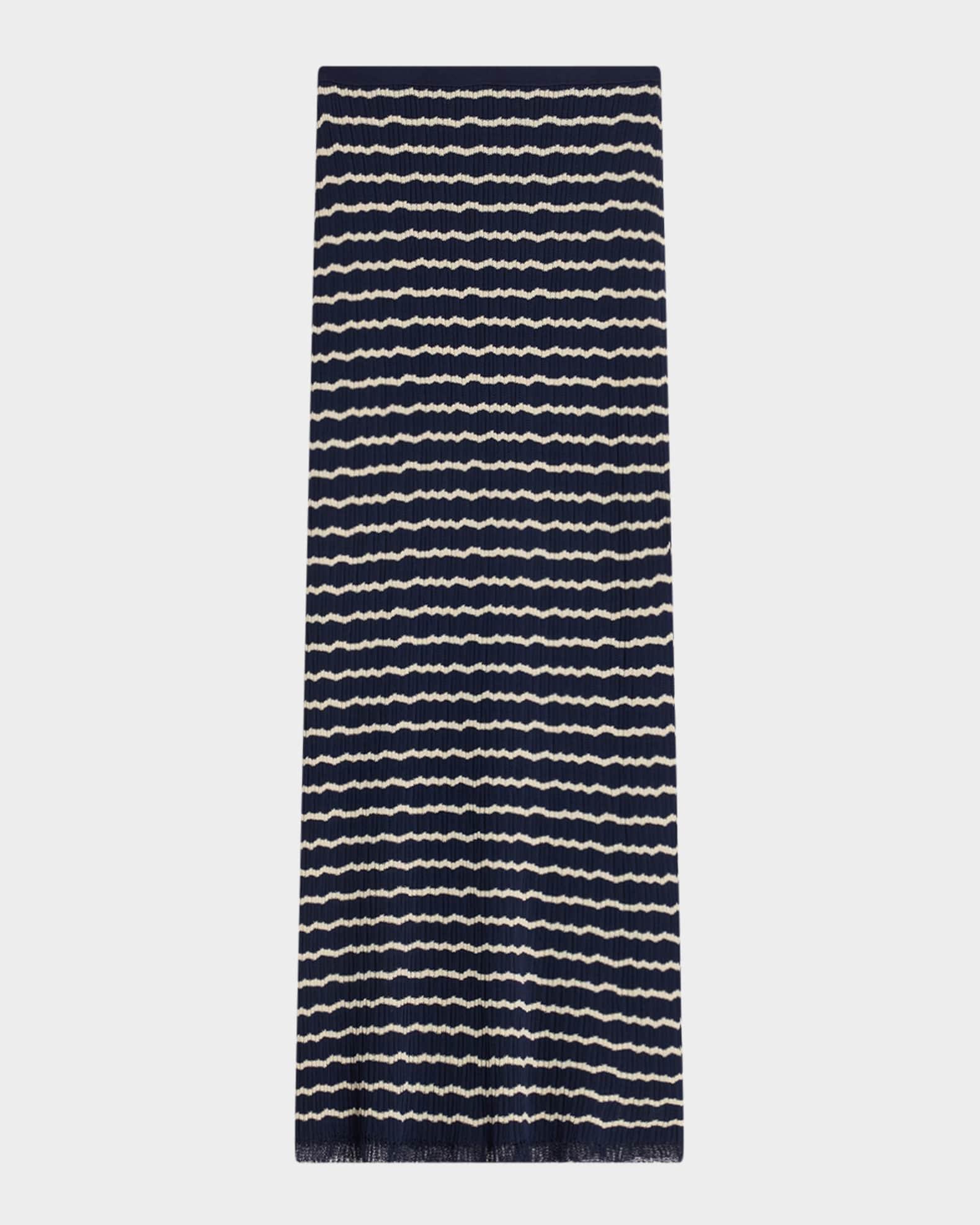 Chiara Stripe Maxi Skirt Product Image
