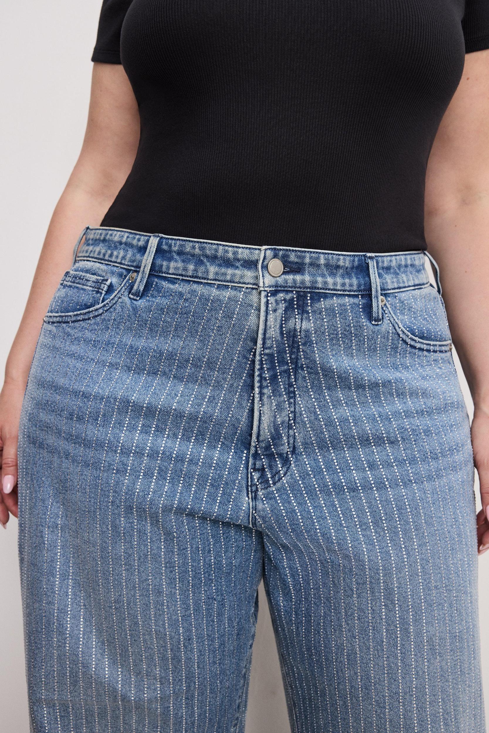 GOOD EASE RELAXED DIAMOND JEANS | INDIGO728 Product Image