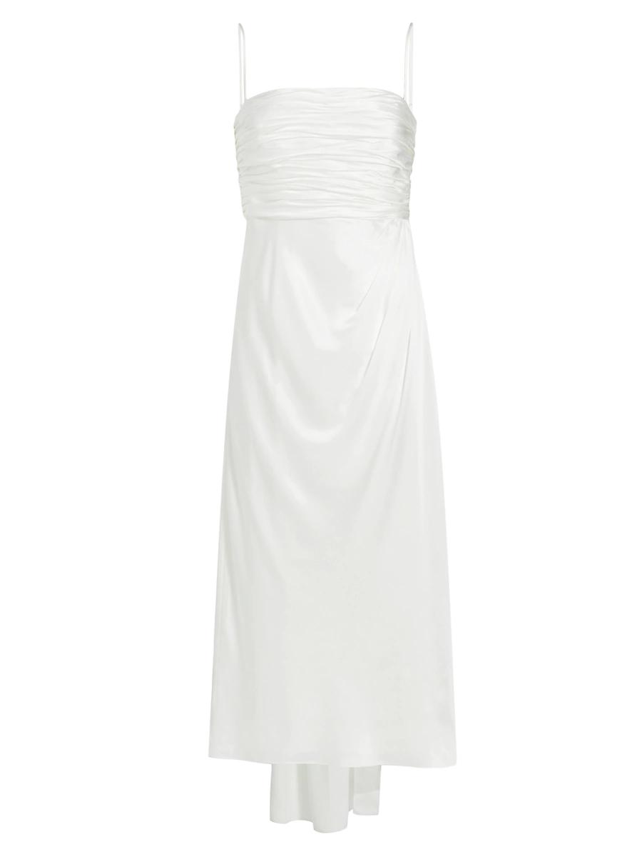 Womens Sydney Silk Midi-Dress Product Image