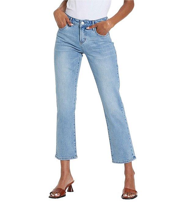Dear John Blaire High Rise Ankle Slim Straight Jeans Product Image