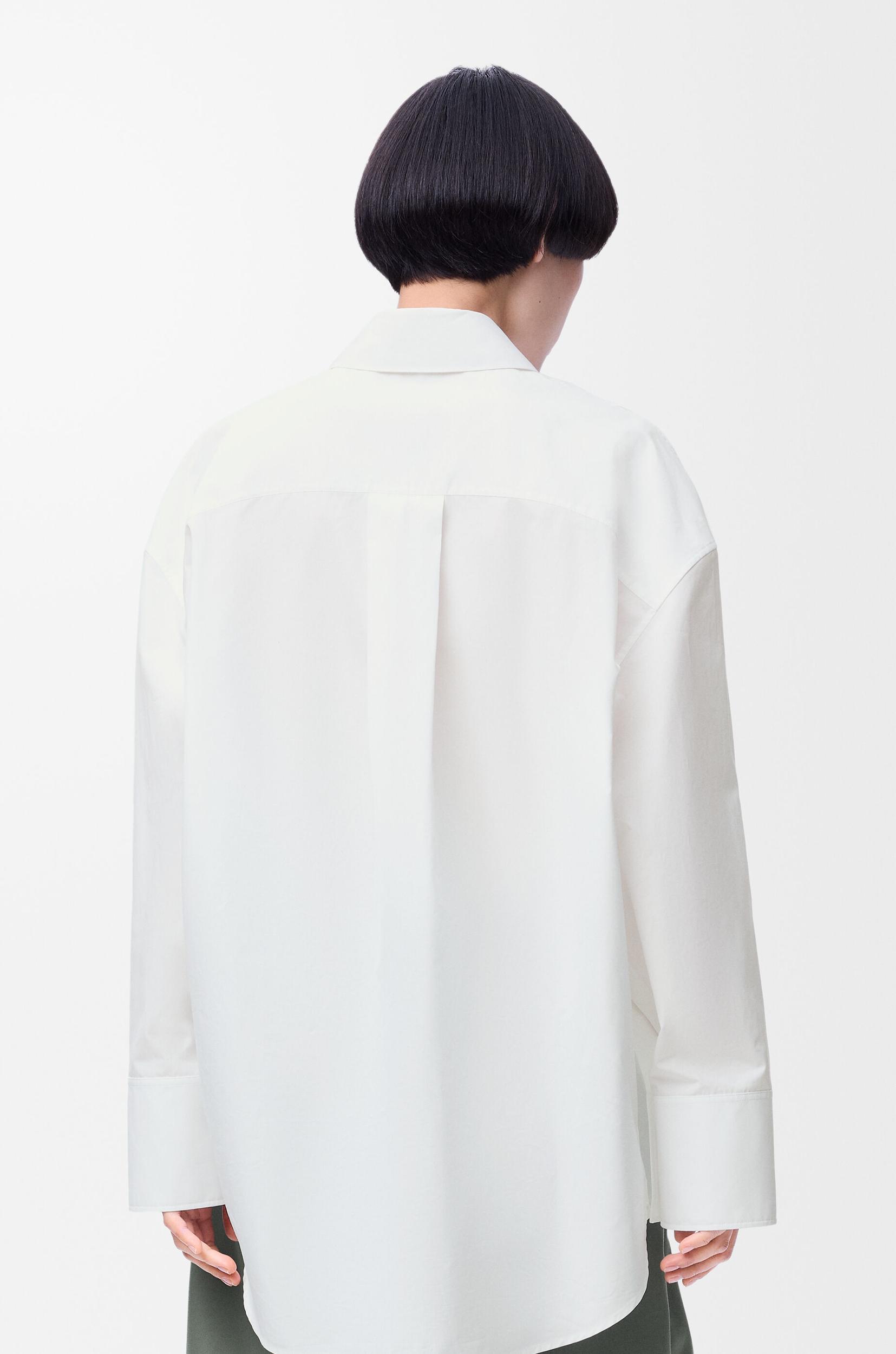 Cape shirt in cotton Product Image