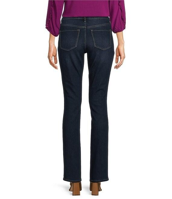 Code Bleu Petite Size Chelsea High Rise Straight Leg Jeans Product Image