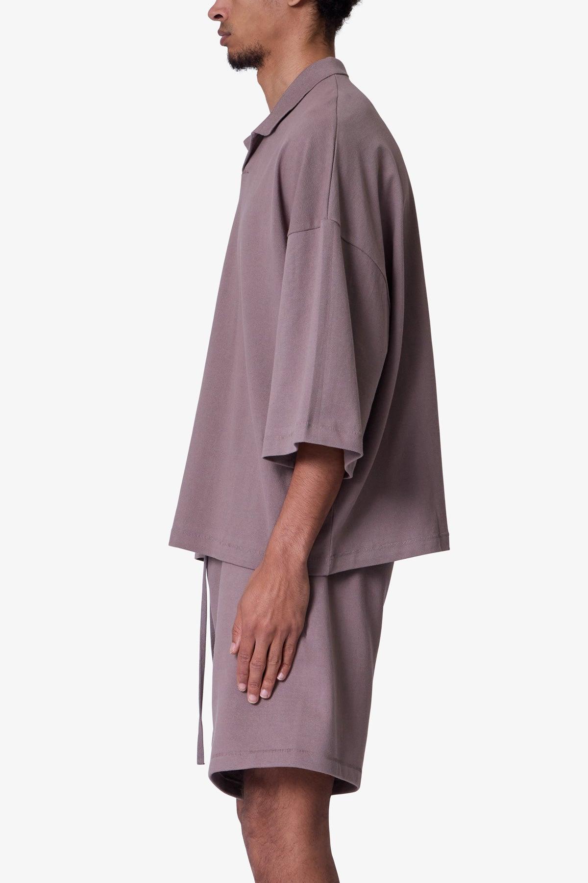 Every Day S/S Polo - Mauve Product Image