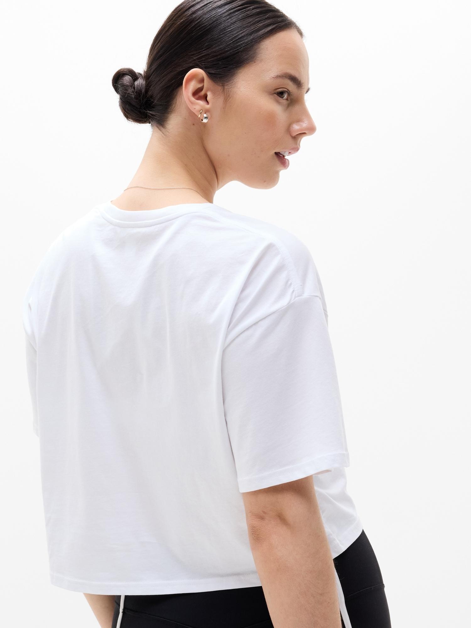 True Cotton Crop Tee Product Image