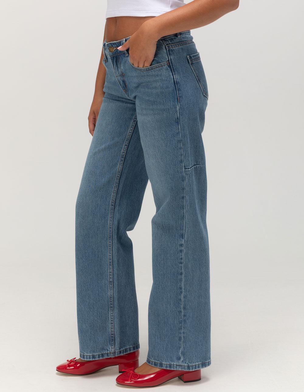 THRILLS Saskia Womens Jeans - MEDIUM WASH Product Image