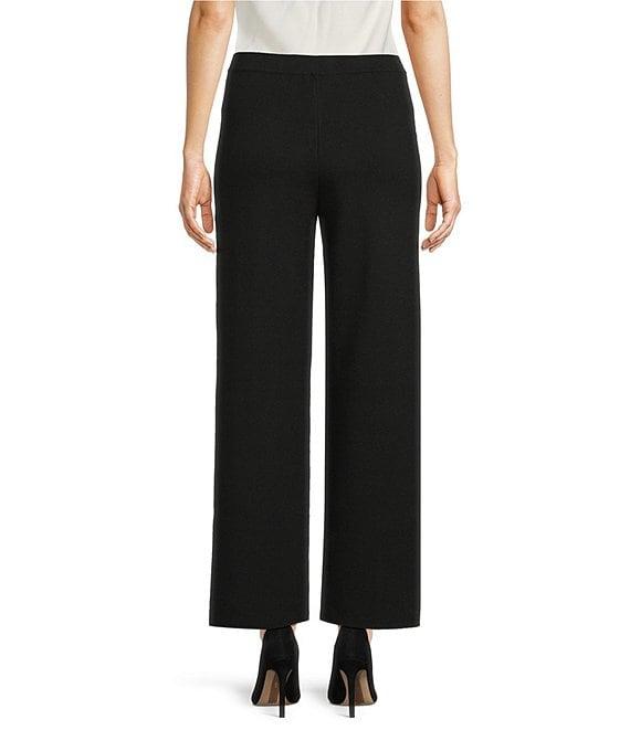 Lucy Paris Double Knit Wide Leg Pants Product Image
