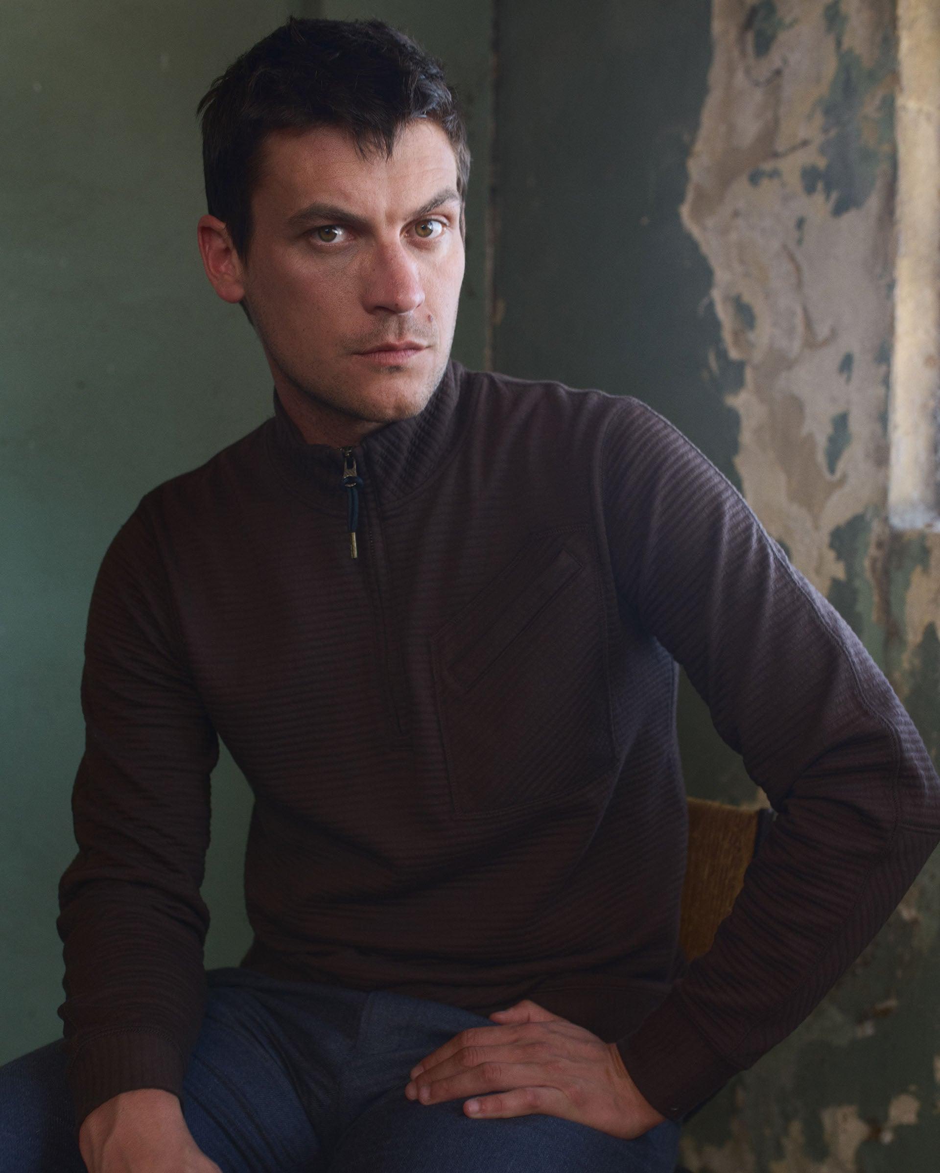 Quilted Half Zip -  Product Image