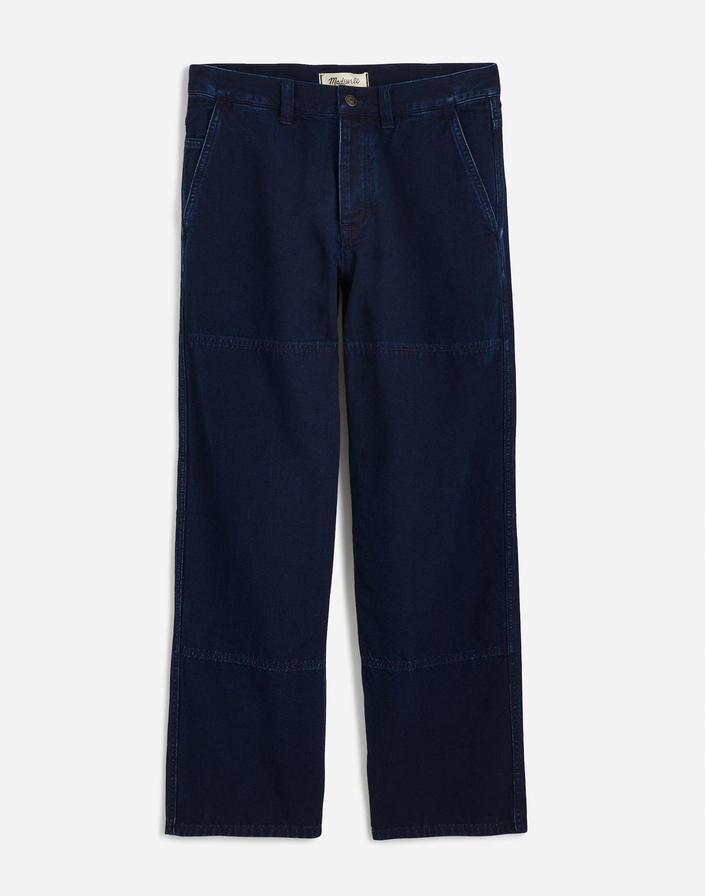 The Utility Pant in Indigo-Dyed Canvas Product Image