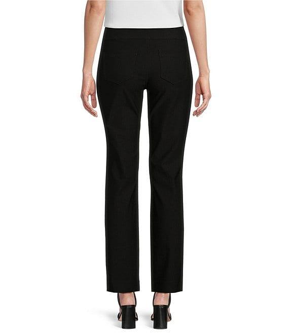 NIC + ZOE Wonderstretch Woven Straight Leg Pull-On Pants Product Image
