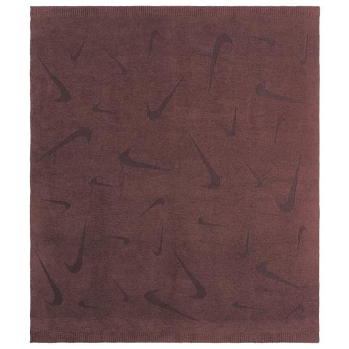 Nike Mens Nike OFFLINE OVERSIZE BOUCLE KNIT BLANKET - Mens Red Sepia/Red Sepia Product Image