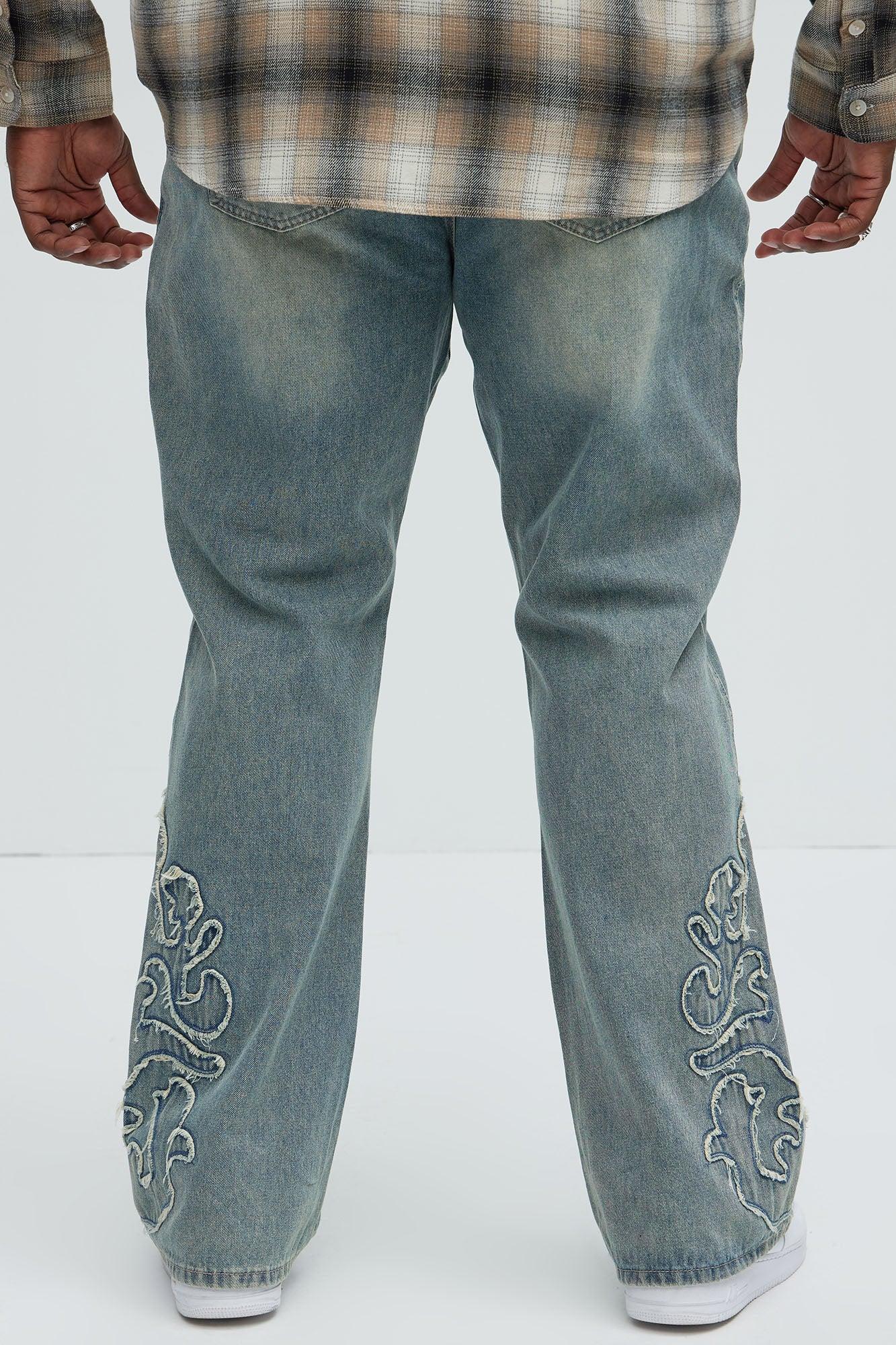 Tumble Slim Flare Jeans - Light Blue Wash Product Image