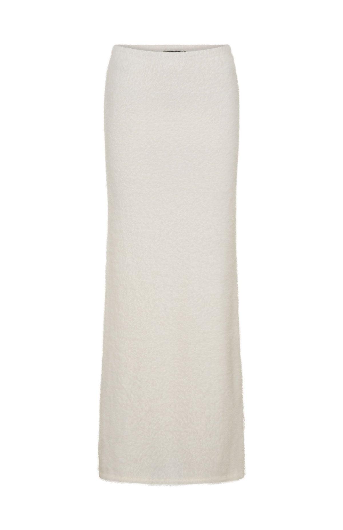 Dancing At Night Knit Maxi Skirt Snow Product Image