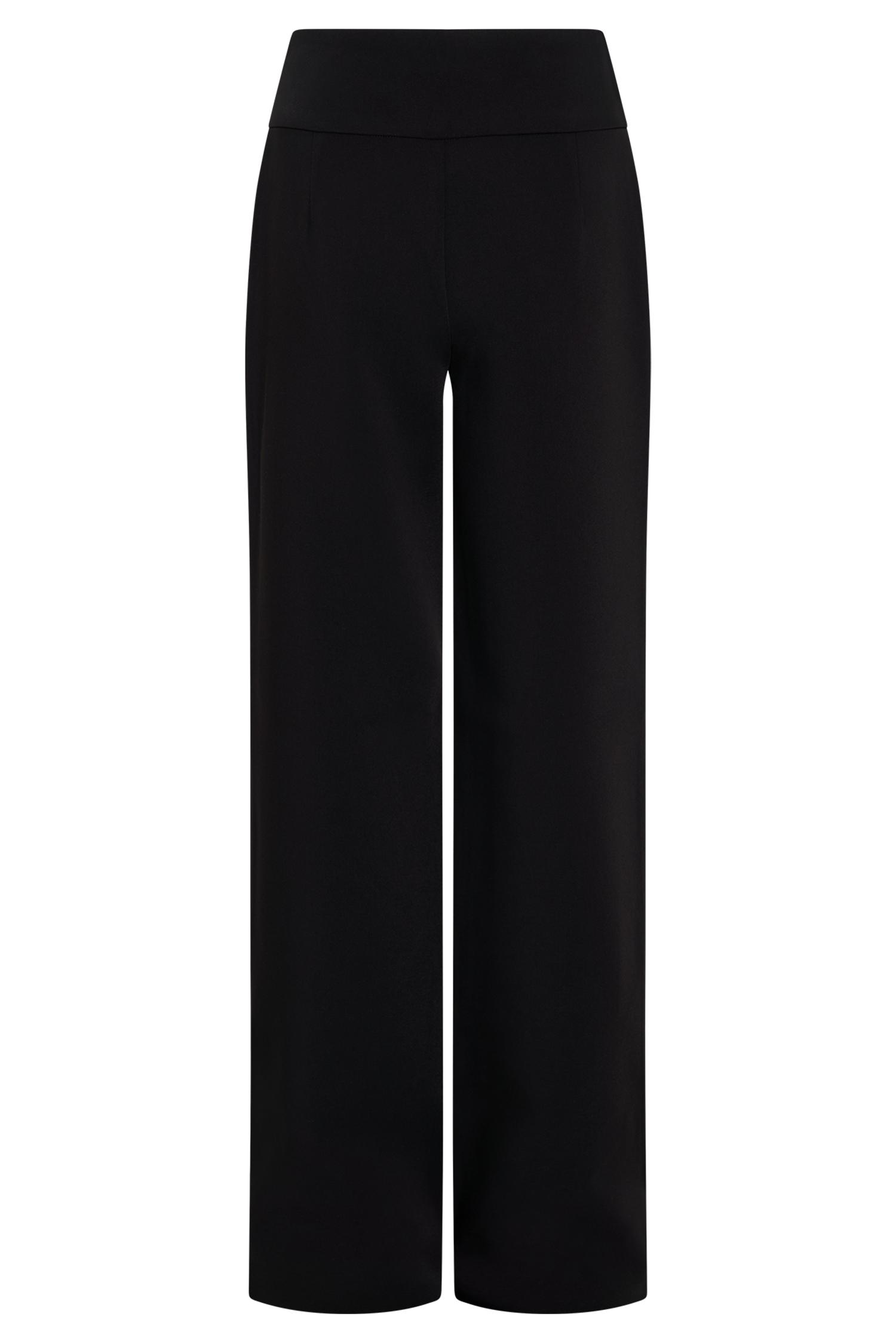 Lindie Straight Leg Suiting Pants - Black Product Image