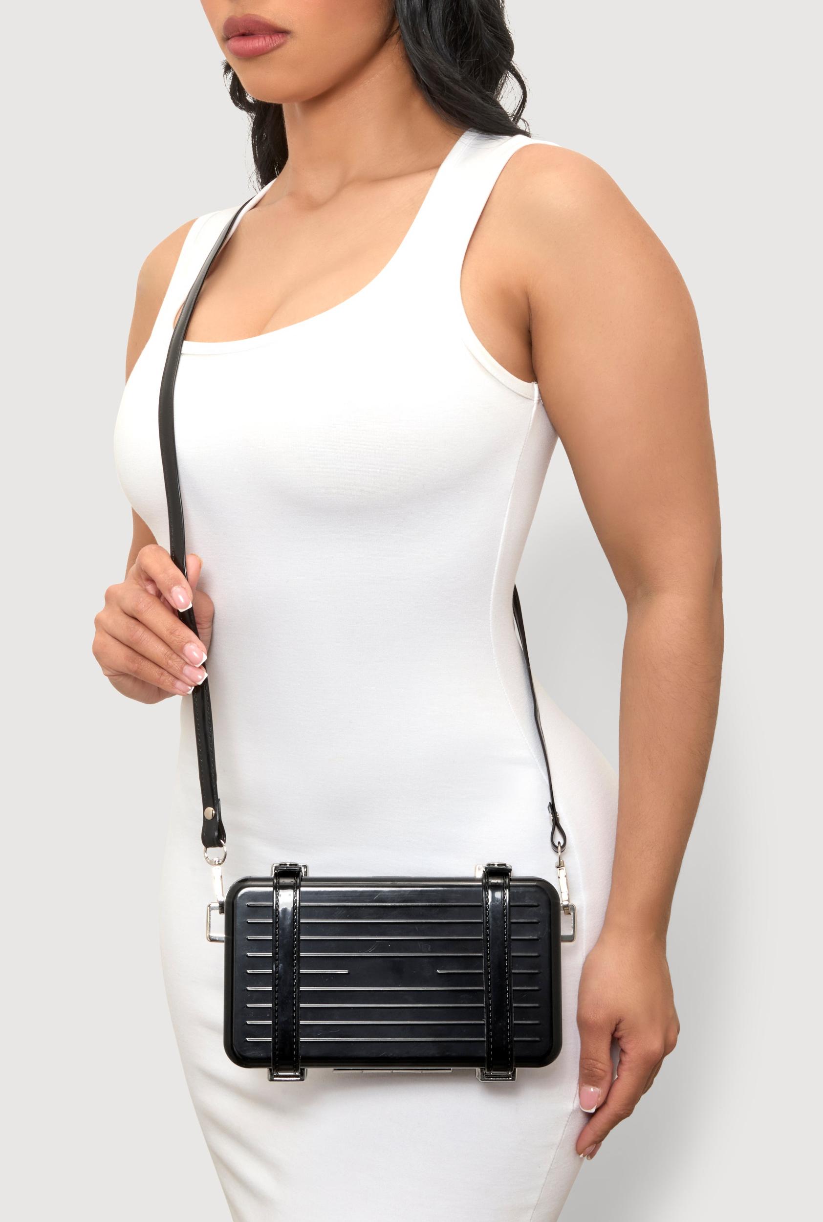 Hard Shell Crossbody Clutch Bag Unisex Product Image