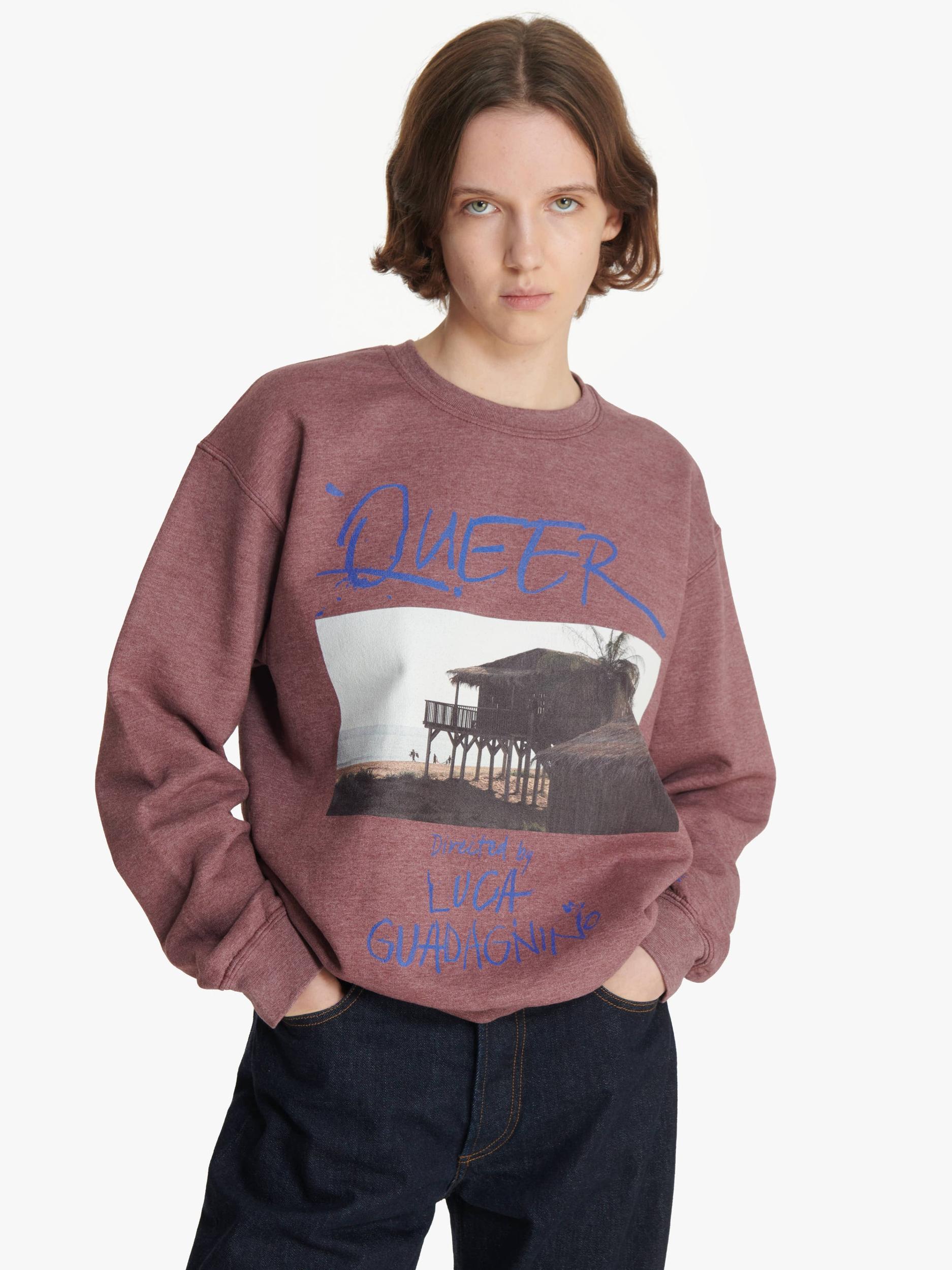 JW ANDERSON X QUEER SWEATSHIRT WITH PHOTO PRINT Product Image