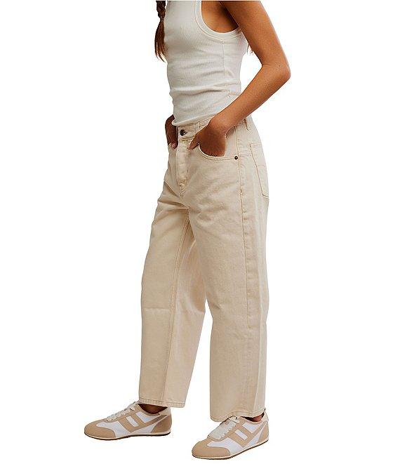 We The Free Free Deep Trance Dropped Barrel Fit Low Rise Jeans Product Image