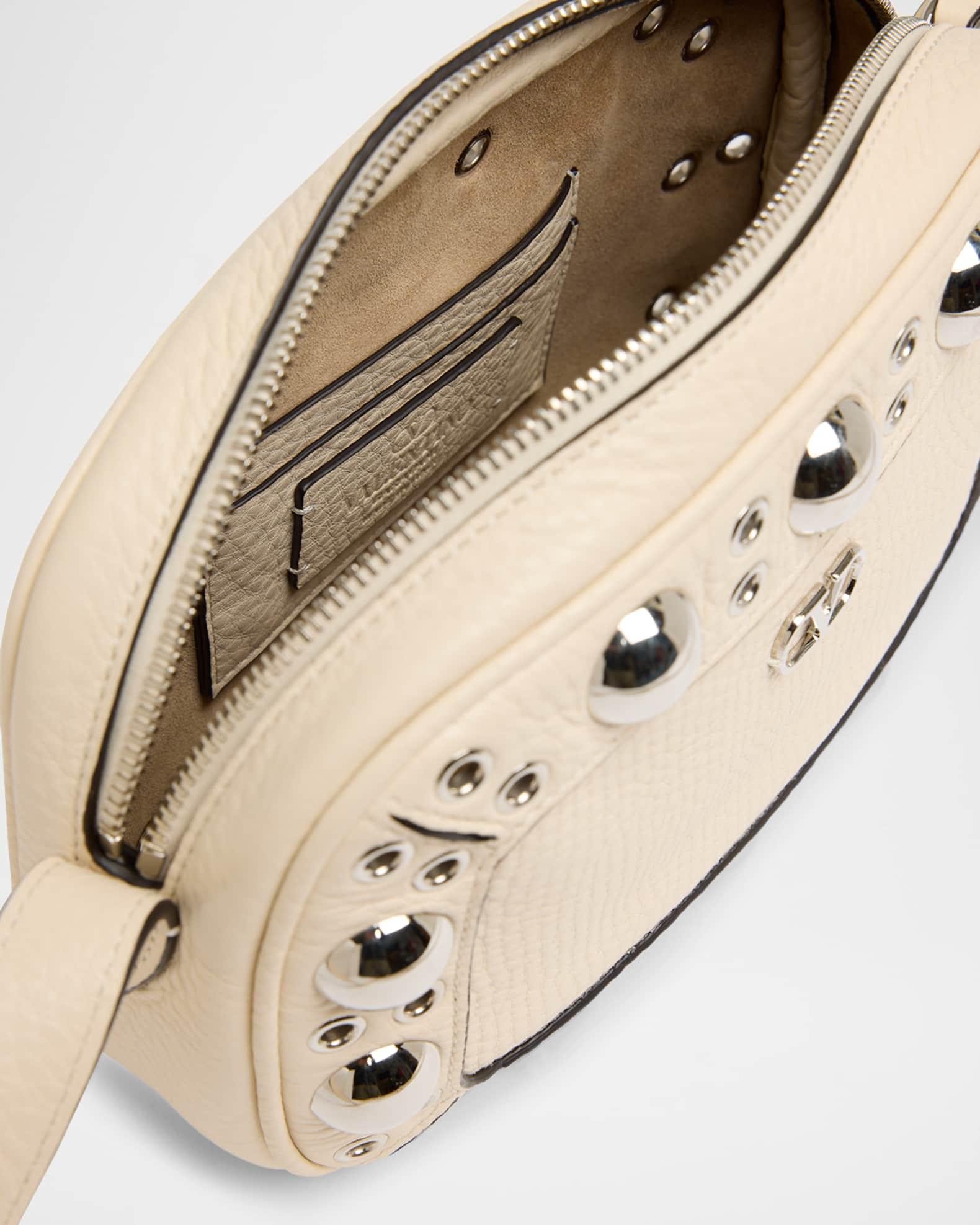 Nellcote Studded Leather Camera Crossbody Bag Product Image