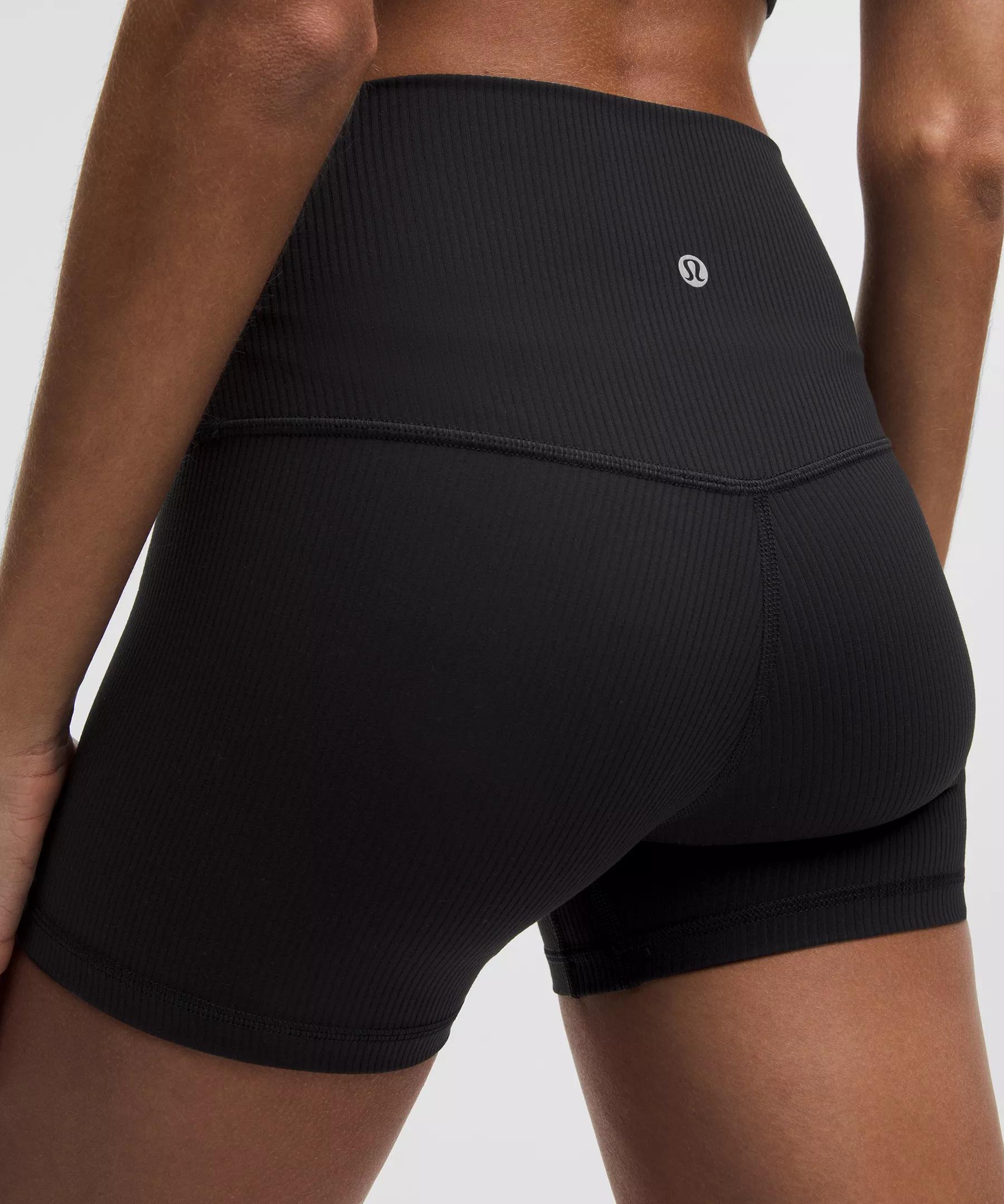 lululemon Align™ High-Rise Ribbed Short 4" Product Image
