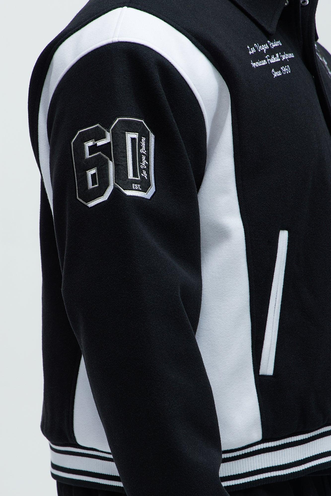 Raiders Air Supremacy Jacket - Black/White Male Product Image