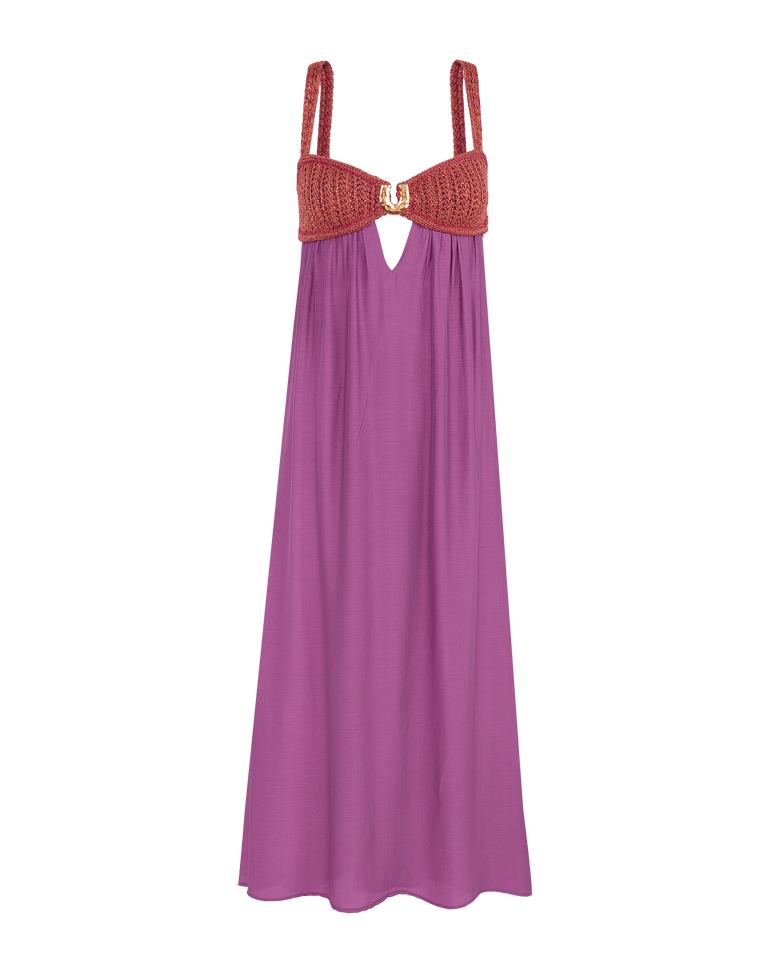 Aria Long Dress - Berry Burst Product Image